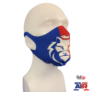 Boldo'AIR LION ART'UP : Masque mono-couche de catégorie 1 (lavable 50 fois)